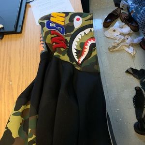 Bape hoodie size XL